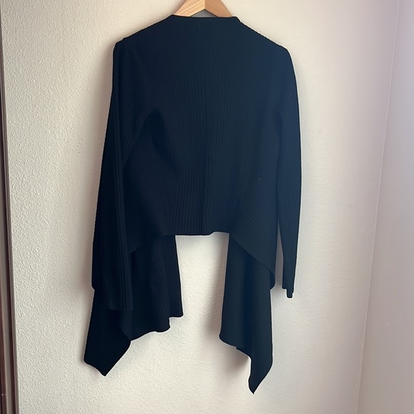 Athleta black open sweater size M - Picture 4 of 4